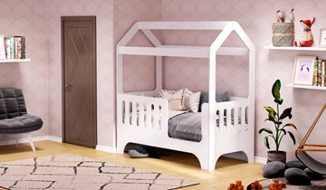 Кровать-домик в детскую МДФ, 160х80 в Артеме
