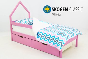 Кровать-домик детская мини Skogen лаванда в Находке