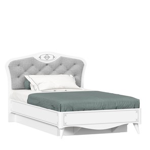 Кровать полутороспальная с подъёмным механизмом Элис 1200 (Белый) ЛД.532.090.000.002 в Артеме