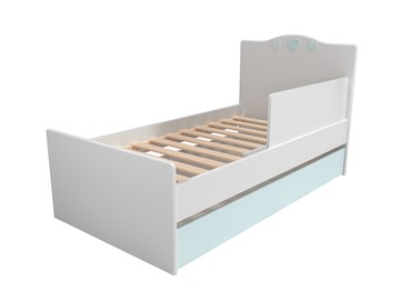 Детская кровать с ящиком и ограничителем НМ 041.07 «Лилу/Птички» в Артеме