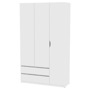 Шкаф 3-х дверный Мальта H217, Белый в Артеме