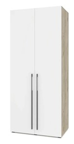 Шкаф двухдверный Modern С22, Серый дуб/Белый во Владивостоке