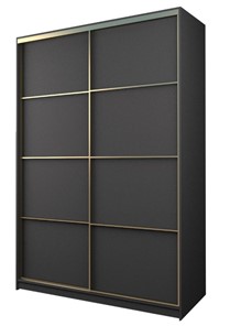 Шкаф 2-х дверный MAX МШ-23-6-16-11, Профиль Золото/Цвет Графит во Владивостоке