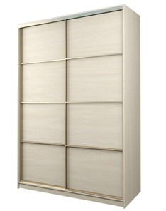 Шкаф 2-х дверный MAX МШ-25-6-18-11, Профиль Золото/Цвет Дуб Молочный во Владивостоке