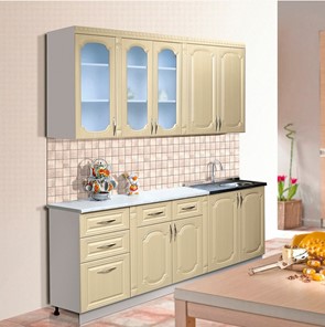 Кухонный гарнитур Классика 2000, цвет Дуб беленый в Находке