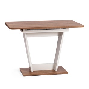 Небольшой стол FOX, ЛДСП, 68.6x110-145x75 см, Дуб Канзас/Пепел, арт.21176 во Владивостоке