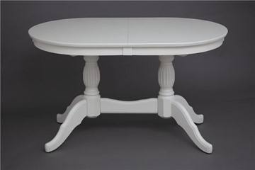Кухонный раскладной стол Лилия-1300 (слоновая кость) 78,5x82x130+35 в Артеме