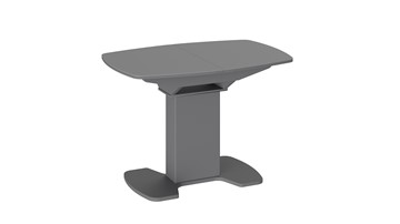 Маленький обеденный стол Портофино (СМ(ТД)-105.01.11(1)), цвет Серое/Стекло серое матовое LUX во Владивостоке
