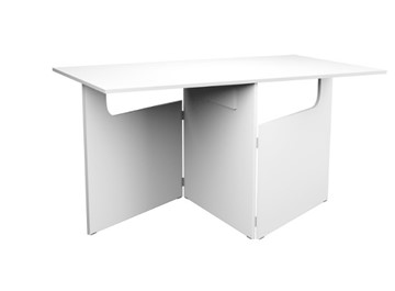 Кухонный стол раскладной ХИТ -СО-6, Белая шагрень в Артеме