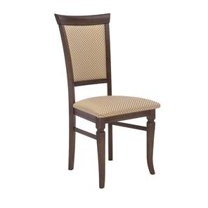 Обеденный стул Leset Монтана (Орех шоколадный Т19/жаккард Антина золотой Ж4.02)) в Артеме