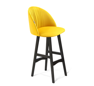 Барный стул SHT-ST35-1 / SHT-S65 (имперский жёлтый/венге) в Артеме