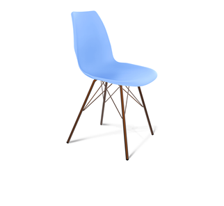 Обеденный стул SHT-ST29/S37 (голубой pan 278/медный металлик) в Артеме