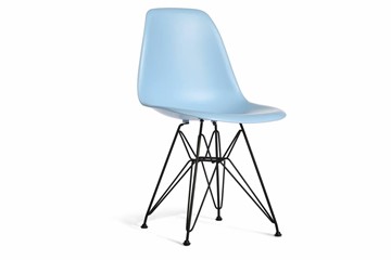 Обеденный стул derstuhl DSL 110 Black (голубой) в Уссурийске