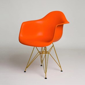 Обеденный стул derstuhl DSL 330 Gold (Оранжевый) во Владивостоке