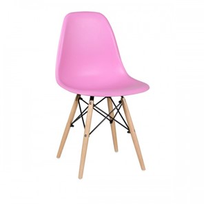 Обеденный стул EAMES DSW WX-503 PP-пластик розовый в Артеме