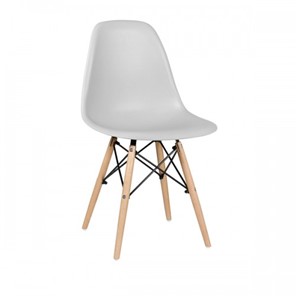 Дизайнерский стул EAMES DSW WX-503 PP-пластик серый во Владивостоке