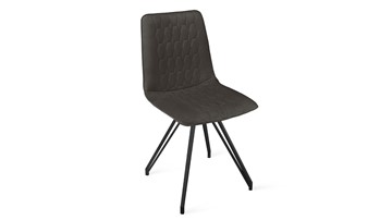 Обеденный стул Хьюго К4 (Черный муар/Велюр Confetti Stone) в Артеме