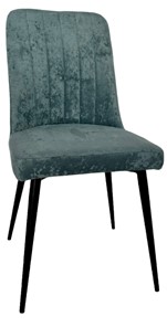 Кухонный стул Ретро С119 (отшив-полоска,опора конус - покраска под хром) в Артеме