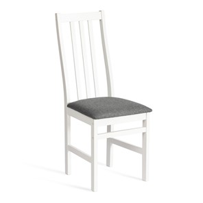 Обеденный стул SWEDEN / white, ткань тёмно-серая (150) id 20025 разобранный в Уссурийске