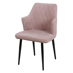 Обеденный стул Николь СРП-017 Велюр дрим пастельно-розовый в Артеме