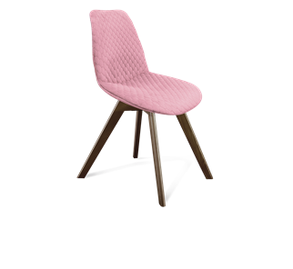 Обеденный стул SHT-ST29-С22 / SHT-S39 (розовый зефир/темный орех) во Владивостоке
