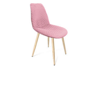 Обеденный стул SHT-ST29-С22 / SHT-S95-W (розовый зефир/прозрачный лак/черный муар) во Владивостоке