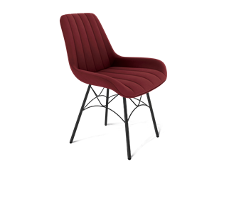Обеденный стул SHT-ST37 / SHT-S107 (рубиновое вино/черный муар) в Артеме