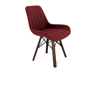 Обеденный стул SHT-ST37 / SHT-S70 (рубиновое вино/темный орех/черный муар) в Артеме