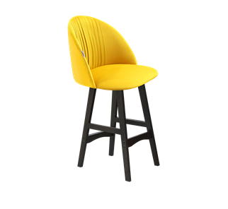 Полубарный стул SHT-ST35-1 / SHT-S65-1 (имперский жёлтый/венге) в Артеме