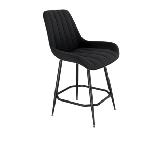Полубарный стул SHT-ST37 / SHT-S148-1 (ночное затмение/черный муар) в Артеме