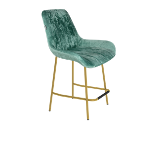 Полубарный стул SHT-ST37 / SHT-S29P-1 (зеленый чай/золото) в Артеме