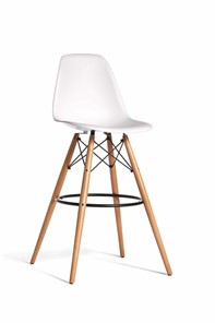Барный стул derstuhl DSL 110 Wood bar (белый) в Уссурийске