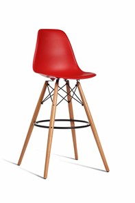 Барный стул DSL 110 Wood bar (красный) в Находке