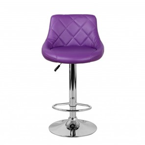 Обеденный стул Комфорт с мягкой спинкой WX-2396 экокожа фиолетовый во Владивостоке
