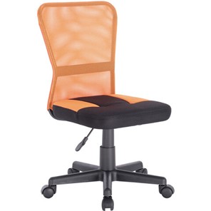Офисное кресло Brabix Smart MG-313 (без подлокотников, комбинированное, черное/оранжевое) 531844 в Артеме
