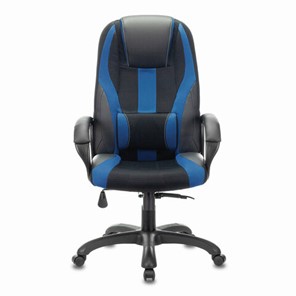 Компьютерное кресло Brabix Premium Rapid GM-102 (экокожа/ткань, черное/синее) 532106 в Артеме