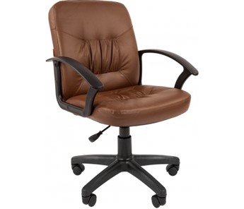 Офисное кресло CHAIRMAN 651 ЭКО коричневое в Артеме