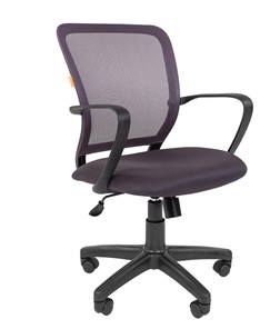 Компьютерное кресло CHAIRMAN 698 black TW, ткань, цвет серый в Артеме