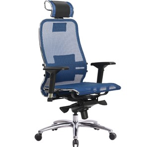 Компьютерное кресло Samurai S-3.04, синий в Уссурийске