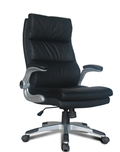 Офисное кресло BRABIX "Fregat EX-510", рециклированная кожа, черное, 530863 в Находке