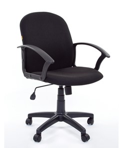 Кресло офисное CHAIRMAN 681 Ткань C-3 черное в Находке