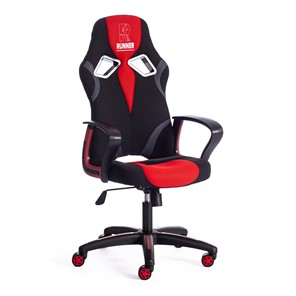 Компьютерное кресло RUNNER ткань, черный/красный, арт.12874 в Артеме