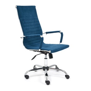 Компьютерное кресло URBAN флок, синий, арт.14436 в Артеме