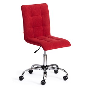 Кресло компьютерное ZERO флок, бордовый, арт.13503 в Артеме