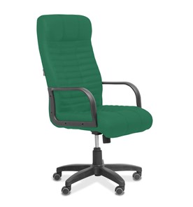 Кресло для руководителя Атлант, ткань TW / зеленая в Артеме