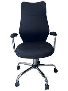 Кресло компьютерное C168 черный в Артеме