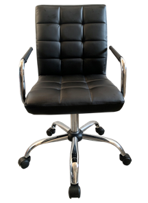 Кресло офисное C8545 коричневый в Артеме