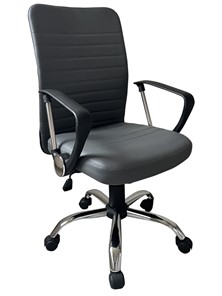 Кресло компьютерное С 161 W серый в Артеме