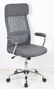 Кресло компьютерное VASSA  серый в Находке