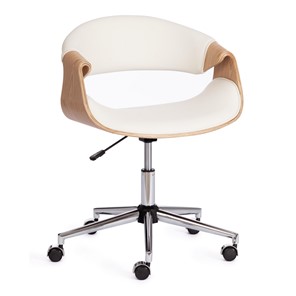 Офисное кресло BEND натуральный, кож/зам белый, арт.13664 в Артеме